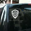 Tattoo Transfer Zelda Waterproof Car Stickers and Vinyl Decals Laptop Sticker Decal Funny Vinyl Stickers (Black / Silver White) 240426