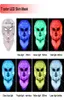 7 PON -färger LED PDT Collagen Red Light Therapy LED PON THAPY FÖR FACE HUD -REYVENATOR MASK MED NACK PART DHL 5194748