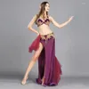 Scen Wear Belly Dance Dress 2024 Set Performance Costume High End Fairy Oriental Sexy Clothing