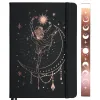 Bloc-notes My Girl Dance 180gsm Bamboo Paper Paper Journal Journal Dot Grid Notebook Rose Gold Adges et Grave Moons Bujo Lovers