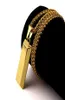 Collana di gioielli hip -hop di moda da uomo collane a ciondoli in oro oro cognere lunghe a catena in acciaio inossidabile 72 cm Micro rock roccioso per regali 5317775
