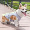 Hundebekleidung Kühljacke zum Geschirr Schweiß-Absorptionsweste Wetter Haustier Hunde Kleidung Wandertraining Spaziergang