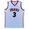 Syracuse Orange Basketball Jersey NCAA Collège Jerseys tous cousus