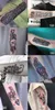 Transfert de tatouage 46 styles anime mignon chat girl temporaire tatouages rétro carton transfert bras art du corps art imperméable faux tatouage autocollant 240426
