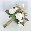 Fiori decorativi Bouquet da sposa - Durabilità di lunga durata per le forniture di nozze eleganti speciali per la decorazione a bassa manutenzione