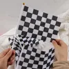 Party Decoration 20st Racing Banner Black White Checkered Hand Flag Car Theme for Kids Boy Birthday Supply