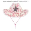 Beretti Bachelorette Party Cowgirl Cap Bride Top Cappello Poscia adorabile Doccia da sposa Cowboy Girls Carnivals Poshoots