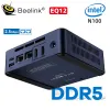 Drive Beelink EQ12 EQ12 Pro Intel 12th N100 N305 MINI PC WIN 11 DDR5 8 Go 500 Go NVME SSD Prise en charge de 2,5 GBPSTYPE C Ordinateur de jeu