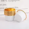 Moulds 50PCS Thickened Muffin Cupcake Liner Gold Cake Wrappers Baking Cup Tray Case Cake Paper Cups Pastry Tools Party Tools