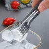 Utensils Stainless Steel Food Tongs BBQ Kitchen Cooking Food Serving Buffet Utensil Clip Thickened Steak Clip Bread and Food Tongs