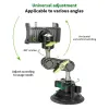 Staat mobiele telefoonhouder voor auto -schietcamera -navigatie Universal Ball Head Arm Rotary Selfile Suction Cup Bracket voor Outdoor TR