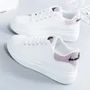 Chaussures décontractées 2024LADIES MODE SUMME Round Toe Retro Retro Color Sneakers Daily Walking Shopping Mesdames Vulcanisé Zapatos