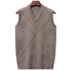 Men's Vests Thickened Casual Sweater Tank Top Autumn And Winter Warm Vest