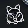 Broches de chat classiques broches bijoux de créateurs 18k vêtements d'or marque de marque broche cristal perle vogue femens de mariage de mariage bijoux de bijoux de bijoux