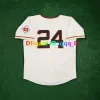 Barry Bonds 2010 2002 World Series Throwback Baseball Jersey Tim Lincecum Buster Posey Madison Bumgarner Willie Mays Deion Sanders Crawford Size S-4XL