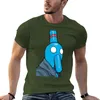 Tobs de débardeur masculine Moebius Enena Le monde du masque humain Blue Long Nose Logo T-shirt Anime Fan de sport Plain Black T-shirts Hommes