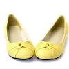Casual schoenen 2024 Sale Creepers groot formaat 34-43 vrouwen mode ondiepe flats lente vrouwelijke ballet metaal ronde teen solide h09