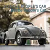 Electric/RC Auto FMS op afstandsbediening off-road voertuig 1/12 Beetle Civilian Version Painted Car Model Retro op afstandsbediening geregeld RC Climbing Vehiclel2404