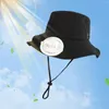 BERETS FAN COOLING HAT USB Laddning Mini för män reser utomhusaktiviteter