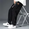 Pantaloni maschili y2k corean maschile basic basta blank borse solide jogger che corre maschi maschi grigio da jogging grigio pantaloni