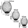 キャンドルホルダーブラックヴィンテージメタルホローアイアンホルダーケージ記事キャンドルスティックハンギングランタンホームデコアギフトS/M/L
