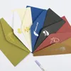 Presentförpackning 10st färgglada affärskuvertflikstandard för kontorskontroller brevpostfakturor