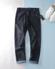 Män kvinnor jeans v v designer pant pocket l brev jacquard broderi jeans denim vår sommar casual byxor svart snygga smala fit stretch byxor