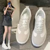 Casual Shoes for Women 2024 Low Top Lace Up Women's Vulkanized Autumn Fashion Wild Flat-Bottomed Ladies Walking