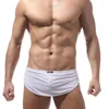 Underpants pugili maschile per biancheria intima sexy cortometraggi casual casa conti comodi divisi sciolti di pigiama