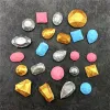 MAPPONI GEM Diamond Crystal Forma Sap di fondente silicone Fondante 3D Campcake cupcake Jelly Candy Cioccolato Decorazione da forno stampi per utensili