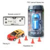 Elektrische/RC-auto 1 64 Mini RC-auto-batterij aangedreven racecar PVC auto verpakkingsmachine Drift Car Bluetooth Wireless Control Toy Childrenl2404