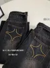 Damesjeans Circyy High Tailed Women Flare Pants Skinny Slim Cuffs Designer Trouser Troous Streetwear Office Ladies Vintage Fashion Y2K