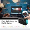 بالنسبة إلى Nintendo Switch OLED Game Card Reader Switcher ، دعم أحادي الفتحة أحادية اللون محول Bluetooth Adapter NS Accessories 240411