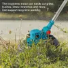 Cordless Lawn Mower Brushless Motor Electric Grass Trimmer Adjustable Length Angle Telescopic Pruning Garden Tools Wire Wheel 240418