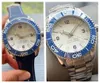 Hoogwaardige 42 mm roestvrijstalen herenhorloge siliconen band saffier waterdichte horloge dames sport en vrijetijdshorloge luxe designer mannen kijken