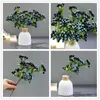 Dekorative Blumen Faux Berry Stängel künstliche Beeren lebendige Zweige für Home Party Decor Realistische detaillierte langlebige langlebige Zweige