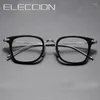 Lunettes de soleil Frames Eleccion Vintage Lunes Cadre pour les lunettes masculines de grande qualité de grande qualité de haute qualité