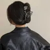 Hårklämmor Barrettes 2023 Korean Fashion Y2K Rose Retro Clip Womens Metal Flower Utsökta tjejtillbehör