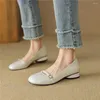 Scarpe casual Fedonas primavera estate da donna concisa pompe basse tacchi a basso contenuto di piede rotonde che lavorano donna di base Arrivo