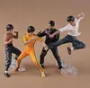 Figure giocattolo d'azione 4 pezzi/set 10 cm Bruce Lee PVC Serie di immagini di azione Modello Toysl2403