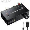 Amplifikatör Prozor Fono Preampifikatör Dönüştürücü Audiophile M/M Fono Preamp Preampifier AK750S için Seviye Kontrol 2 RCA giriş çıkışı