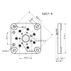 Amplificador amplificador DIY 5pcs 7pins ASCUUUM TUBE Sockets Base de cerâmica para 813 FU13 4B27 5125B 8001 Amplificador de tubo de vácuo DIY