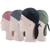 Bandanas Durag Bicycle Skull Cap Scarf Beanie Lightweight Adjustable Cotton Bicycle Hat Headband Summer Mens Running Headband 240426