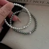 Bracciale per perle single perla vintage francese in rilievo WOMENS SEMPLICE NUOVO ELEGANTE GIOITÀ DI LUGO DI LUGO