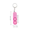 120dB double speaker self-defence device loud alarm attack panic security personal security key chain bag pendant