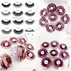 Falsche Wimpern setzen Logo 50 Paare Großhandel 18Style Transparent Band Wimpernkriss