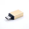 Usb3.0 para Micro adaptador tipo C Cabeça de conversão OTG para Huawei Xiaomi Mobile Color Random Color