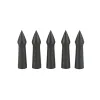 Arrow 30pcs Arc arc de la tête de flèche acier 65gr Black Broadhead Conseils pour 7 mm DIY Arbre de flèche Récurve arche