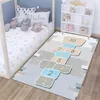 Tapis mignon dessin animé marelle en peluche moquette simple chambre pour enfants bébé rampes tapis modernes de vestiaire en baie vitrée balcon tapis doux