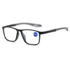 Lunettes de soleil Sports Ultra Light Anti-Blue Presbyes Lunes pour hommes haute définition d'âge moyen et âgé C